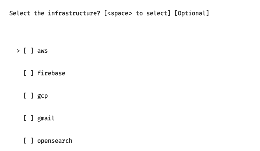 select infrastructure